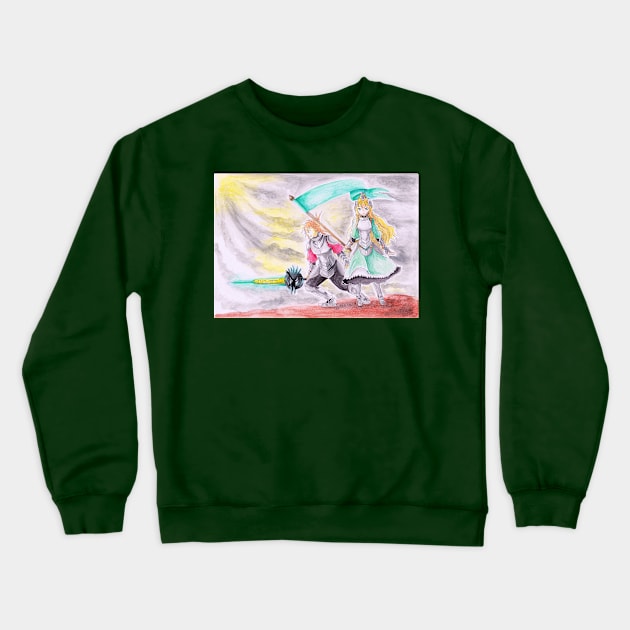 Flag of Victory Crewneck Sweatshirt by Dearly Mu